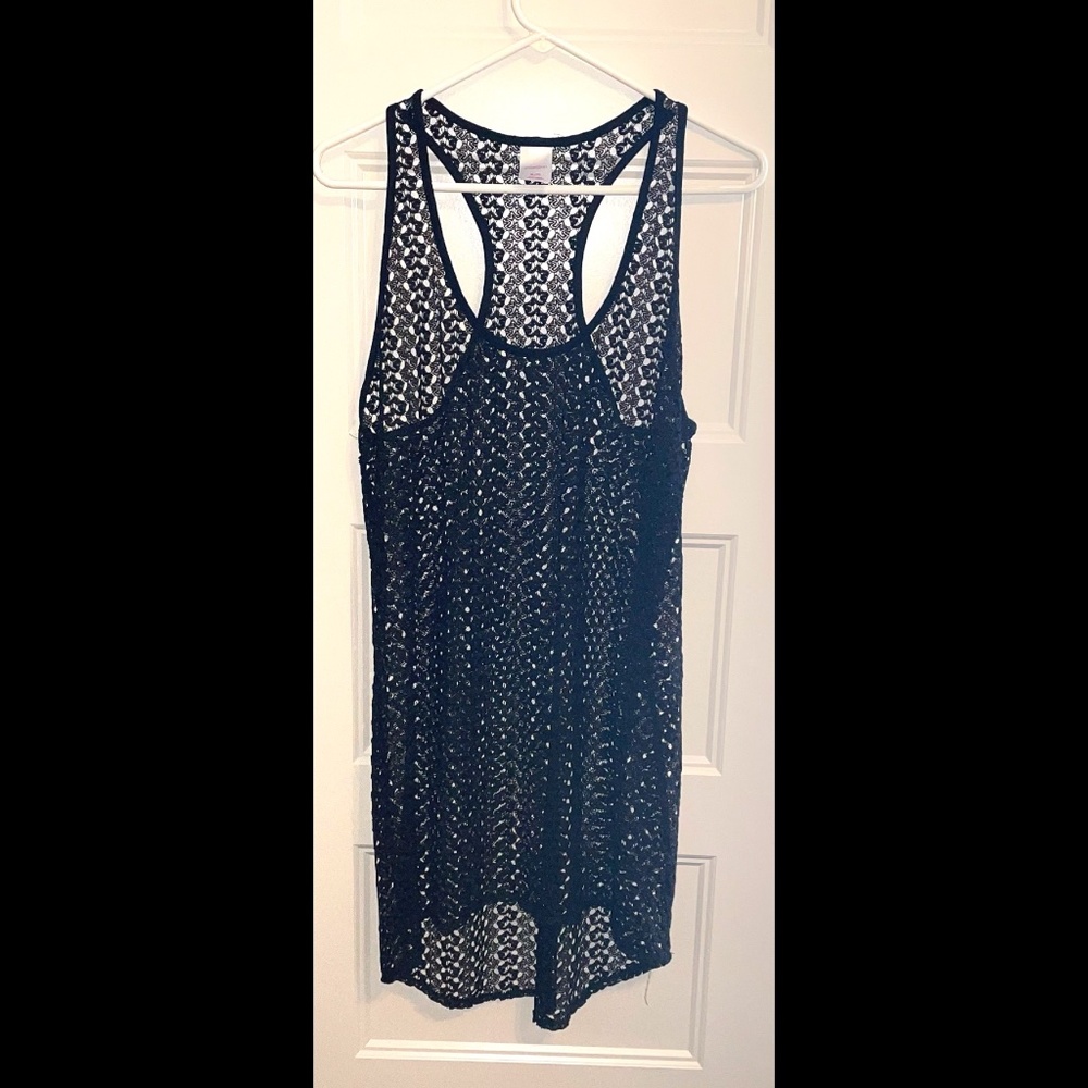 Sheer Black Swimsuit Cover Up